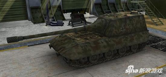 坦克世界闪电战手游E-100坦克歼击车2V7视频