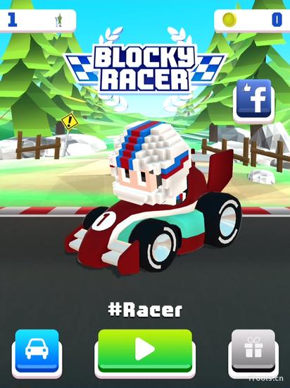 Blocky Racer - 無盡街道狂飆