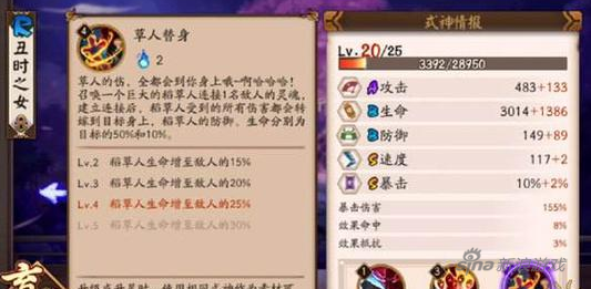 技能二：草人替身技能二：草人替身