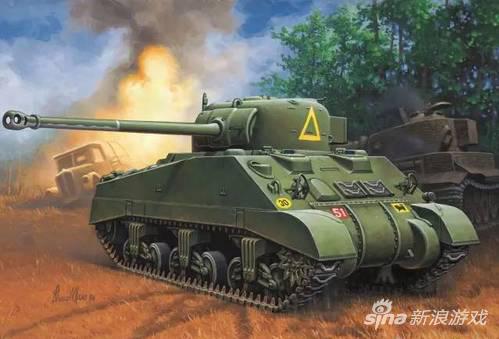 闪电突袭能正面击毁虎式的谢尔曼 前盟军最强