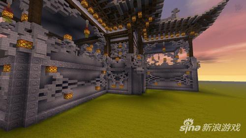 《迷你世界》玩家作品欣赏 古建筑摘星楼