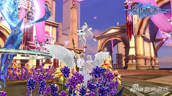 新剑与魔法手游唯美羽翼 神魔之恋即将上演_9