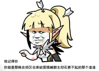 龙之谷手游表情包:战士弓箭手篇