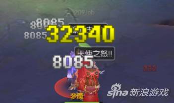 打小恶魔将近9万，伤害更是溢出了很多