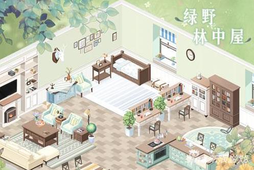 奇迹暖暖愿之庭首期主题小屋 感受绿野林中屋