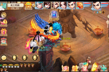 大话西游手游魔王窟前殿流程一览 BOSS通关要点