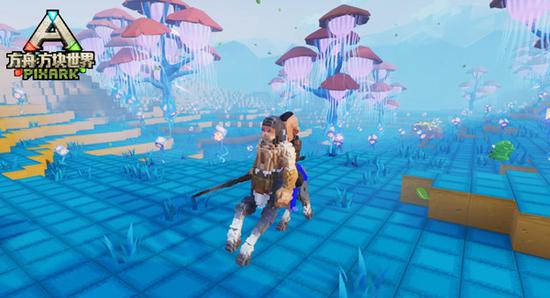 耍贱卖萌《方舟:方块世界》神奇坐骑大曝光_网络游戏-官方_新浪游戏_新浪网