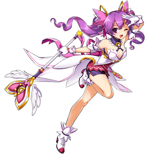 魔法萌妹《艾尔之光》爱莎超越立绘展示