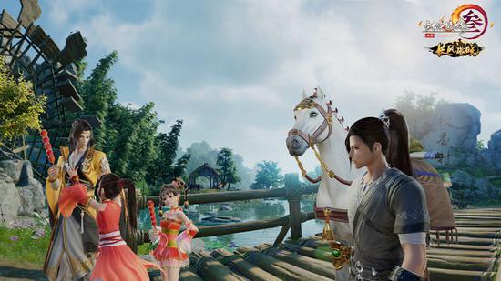 5G新客户端海量新玩法 剑网3长风破晓今日公