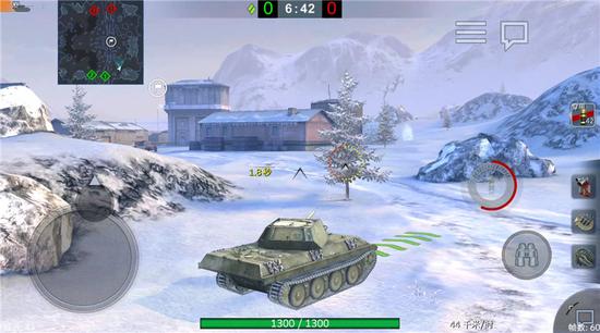 雪地地形，坦克更容易失去控制