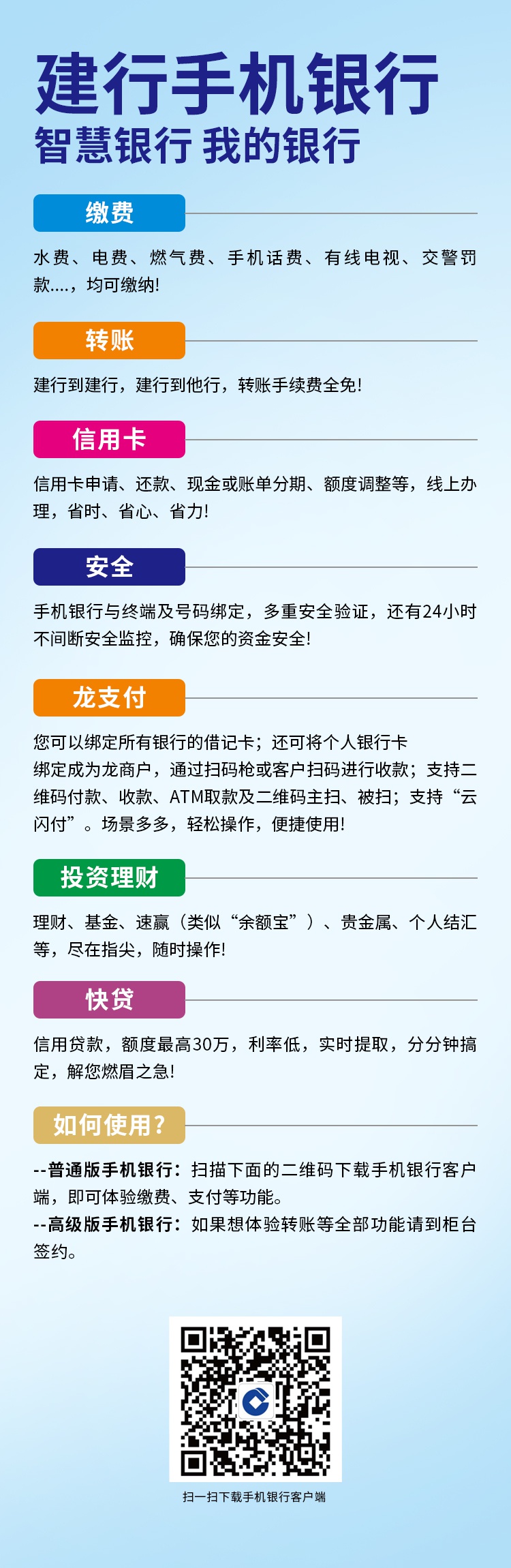 手机银行 智慧建行