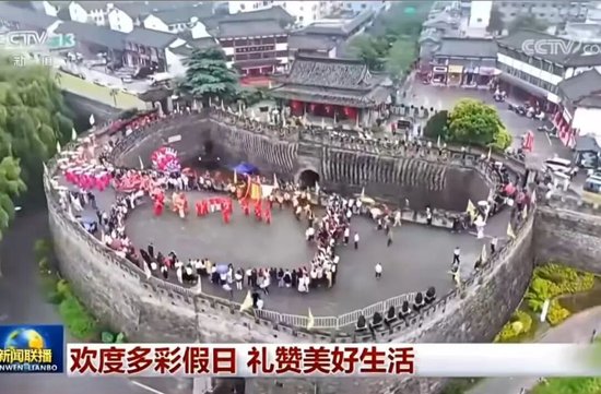 10月2日 CCTV-13《新闻联播》 安徽淮南寿县:欢度多彩假日 礼赞美好生活
