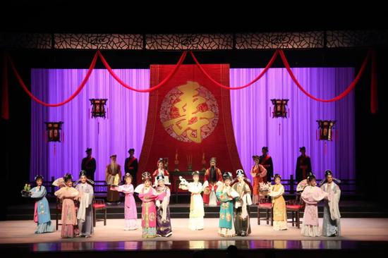 青春版黄梅戏《五女拜寿》