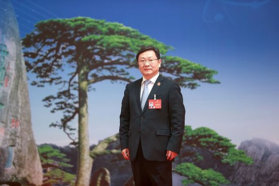 全国人大代表、滁州市市长吴劲。滁州市委宣传部供图