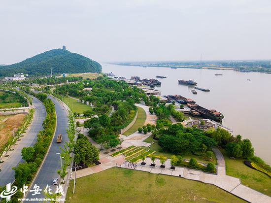 俯瞰滨江公园
