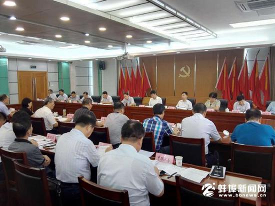 蚌埠市委市政府与蚌埠医学院举行工作协调会