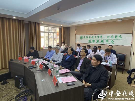 安徽医院5g视频连线助力南苏丹抗击“新冠”