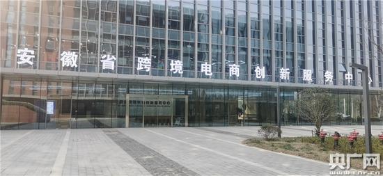 安徽省跨境电商创新服务中心(央广网发 蜀山区委宣传部供图)