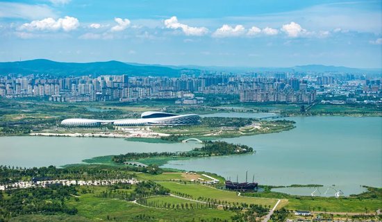 滁州城南一角。卢志永/摄