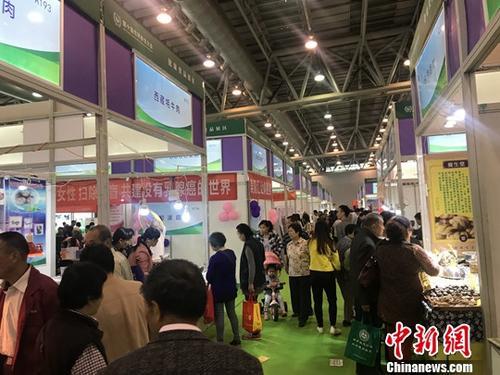 资料图:安徽养老产业博览会。中新社记者 周乾宪 摄