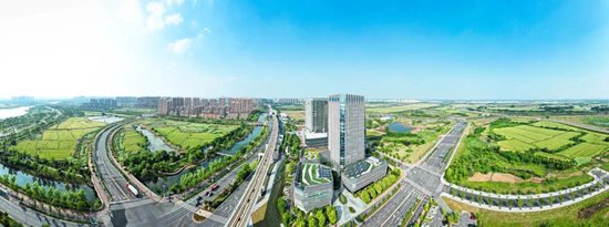 苏滁国际商务中心。刘丽/摄