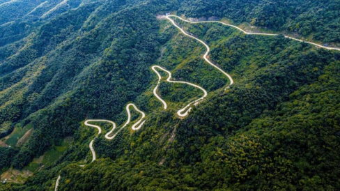 金寨中国红岭公路
