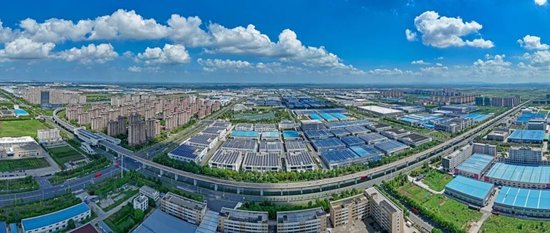 中新苏滁高新区现代产业工坊。计成军/摄