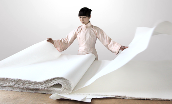 宣纸 图源：烟雨大黄山