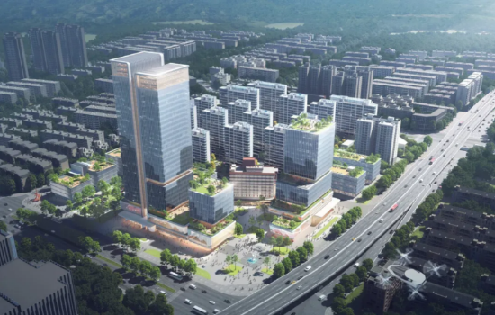 中科创新园项目效果图。