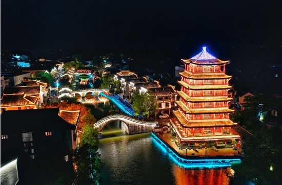 合肥市肥西县三河古镇望月阁 (图源:摄影师剑心)