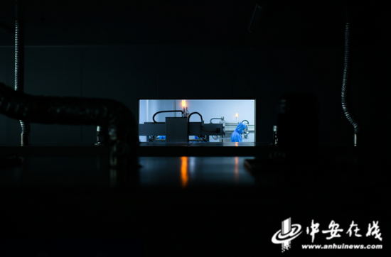  10月10日，淮南市高新区产业园的安徽贝可科技有限公司车间