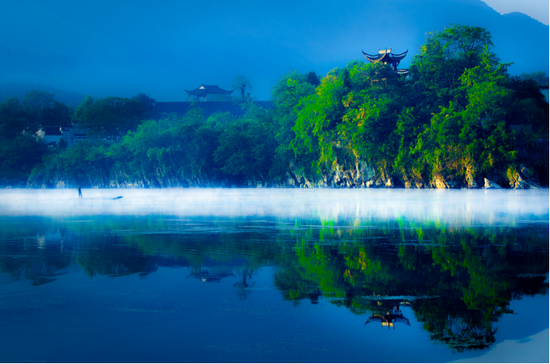 泾县桃花潭景区 （图源：安徽省文化和旅游厅）