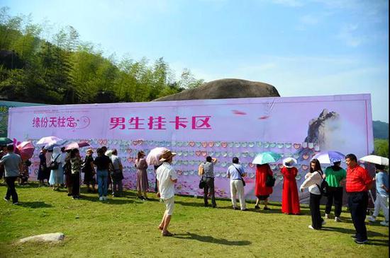 “缘分天柱定,桃花伴你行”爱情之旅圆满收官