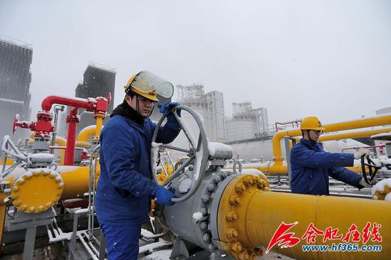 全力组织落实气源,保证管网供气压力稳定