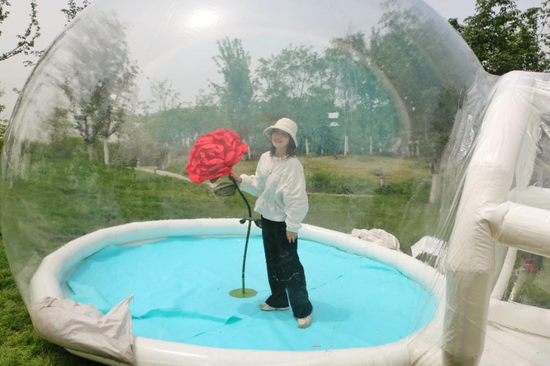 肥西县祥源花世界 星球花园 （图源：祥源花世界）