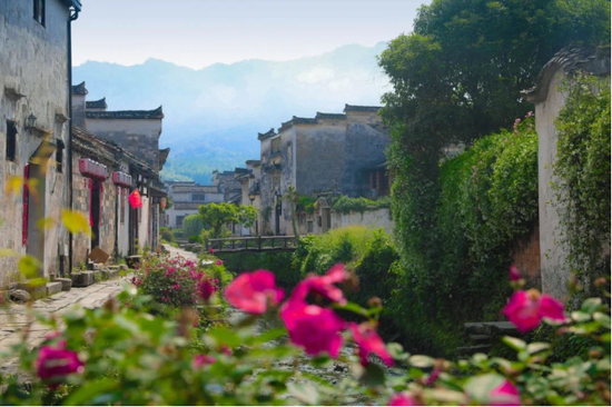 黟县屏山村 （图源：徽黄京黟旅游）