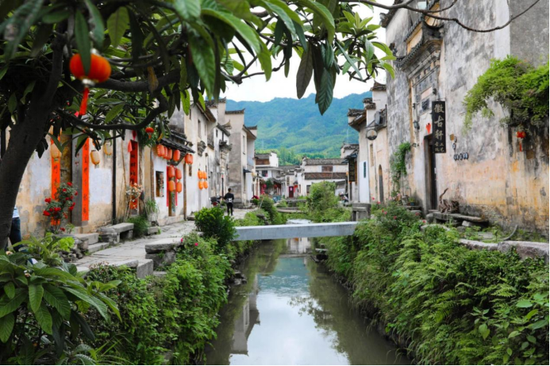 黟县屏山村 (图源:徽黄京黟旅游)