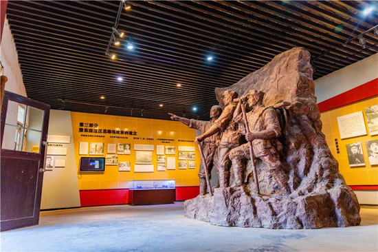 金寨县汤家汇红色小镇(图源:金寨微旅游微信公众号)