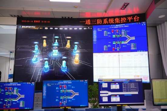 淮南顾桥煤矿信息调度指挥中心一通三防系统集控平台