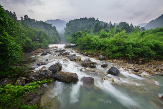 　　（池州牯牛降风景区）