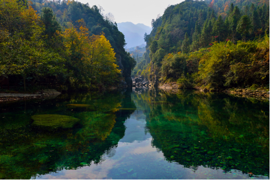 石台县牯牛降景区 龙门潭（图源：安徽省文化和旅游厅）