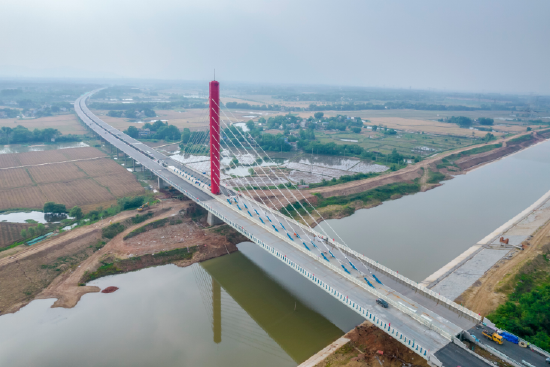 合枞高速吕亭南枢纽至枞阳北段将于本月底建成通车