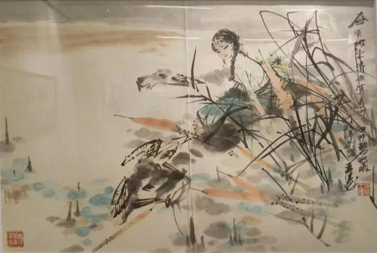 王涛《春牛》53x77.5cm