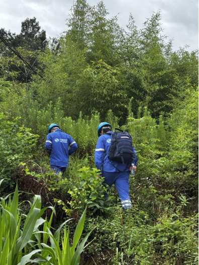 安徽移动在山区开展拉网式隐患排查