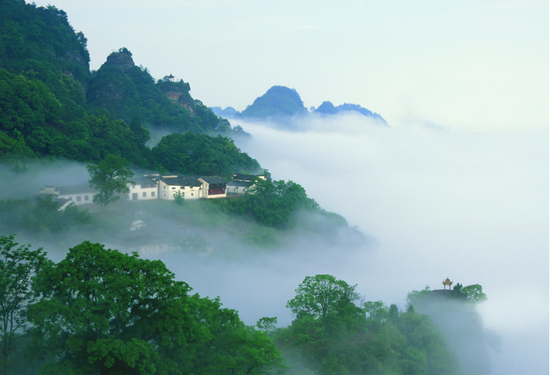休宁县齐云山风景区 (图源:安徽省文化和旅游厅)