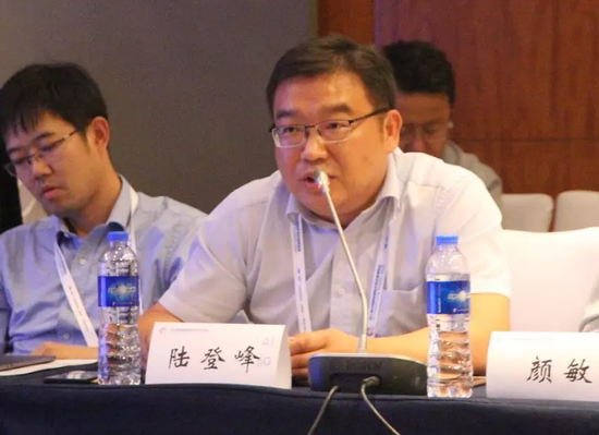 濉溪经开区管委会副主任陆登峰在研讨会上发言