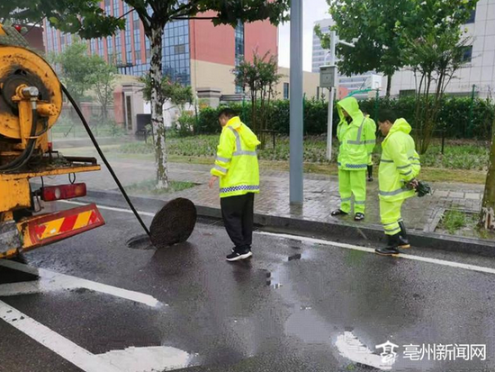 智能化平台及时排涝 王潜 摄