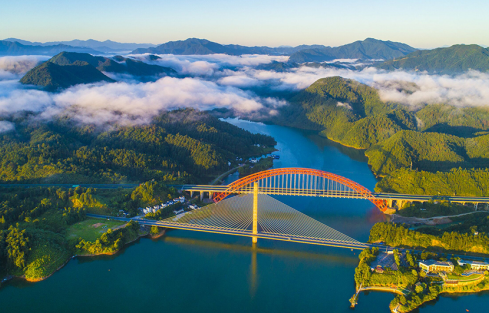 黄山市太平湖风景区 双桥(图源:黄山区政府网)
