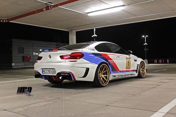 一百分的战斗气息 宝马650i gt3赛车