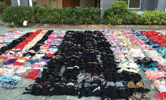 黄山怪癖大叔专偷女性内衣 欲盗取村民内衣时